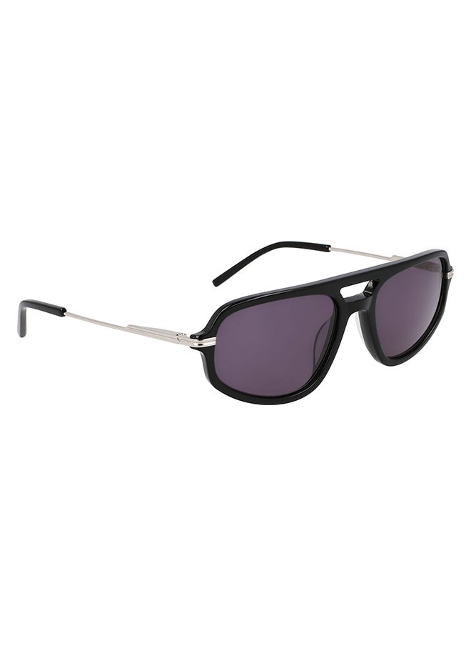 DKNY Full Rim Acetate Navigator Sun Dk712S (V3) Black  - Image 3