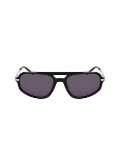 DKNY كامل حافة أسيتات نافيجيتور Sun Dk712S (V3) أسود  - Image 1