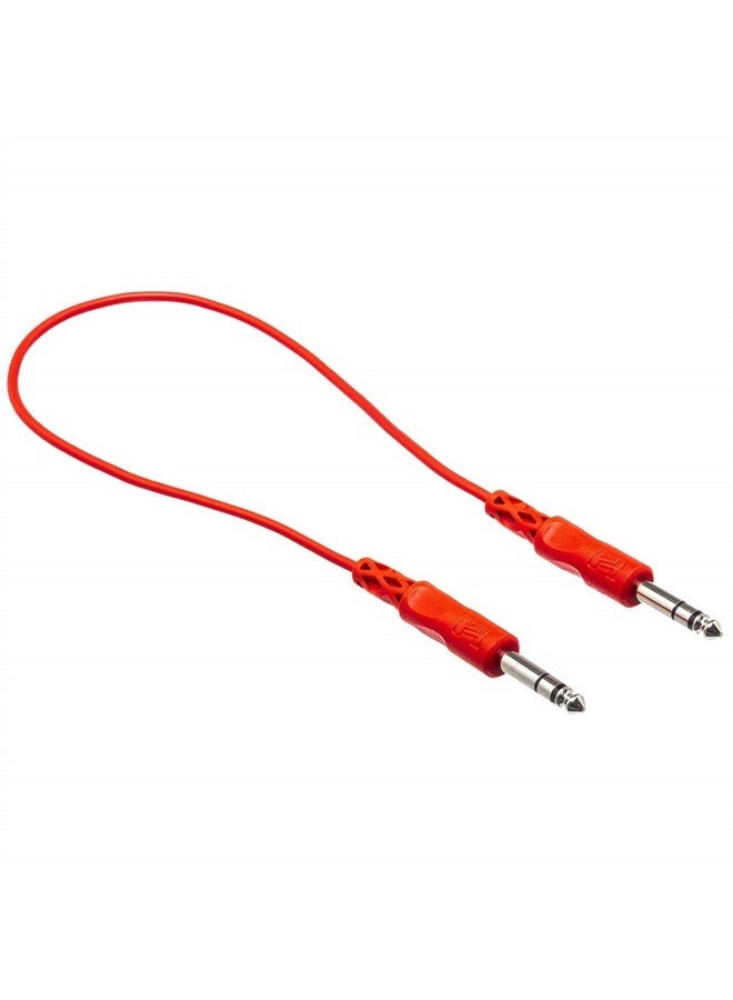 Hosa CSS-845 18-inch 1/4" TRS Balanced Patch Cables 8-Pack - Image 2