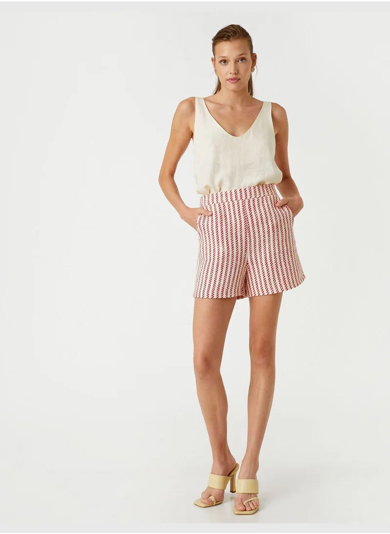 كوتون Pocket Shorts Cotton