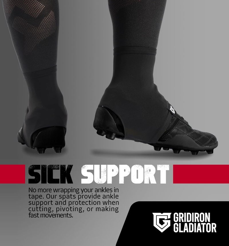 Gridiron Gladiator Cleat Covers - Football Spats - Football Cleat Cover - Cleat Spats for Soccer, Baseball & Softball - Image 5