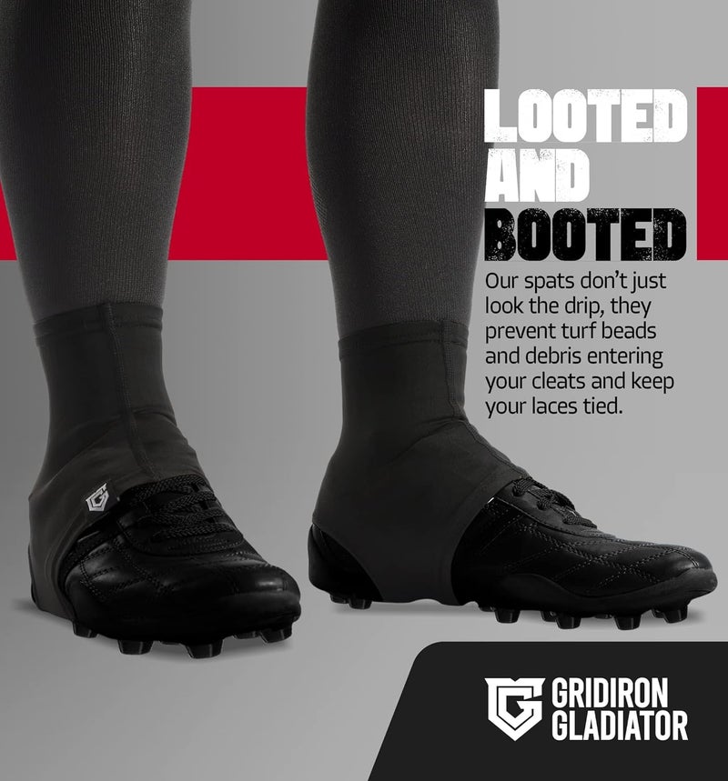 Gridiron Gladiator Cleat Covers - Football Spats - Football Cleat Cover - Cleat Spats for Soccer, Baseball & Softball - Image 4
