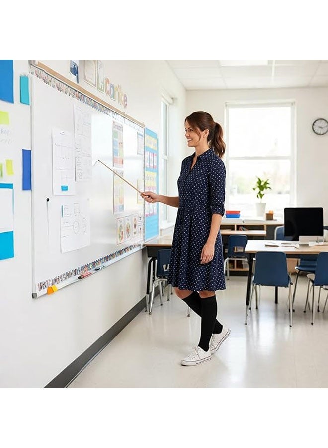 جوارب ضغط متدرجة للنساء والرجال جوارب طويلة للركبة للسفر والمشي لمسافات طويلة والجري - Image 4