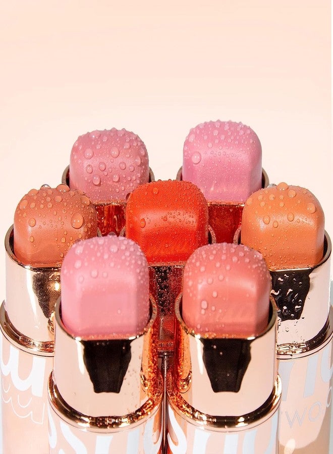 COSLUXE O TWO O Blush Stick for Cheeks Makeup,Waterproof Cream Blush Face Stick Multi-Use Lip and Cheek Tint, Lightweight Easy to Blend Natural Cream Blusher (539 - Glistening Peach) - Image 3