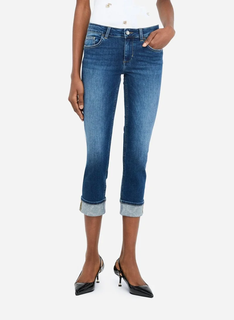 Liu Jo Skinny jeans with turn-ups