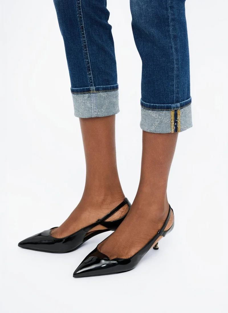 Liu Jo Skinny jeans with turn-ups