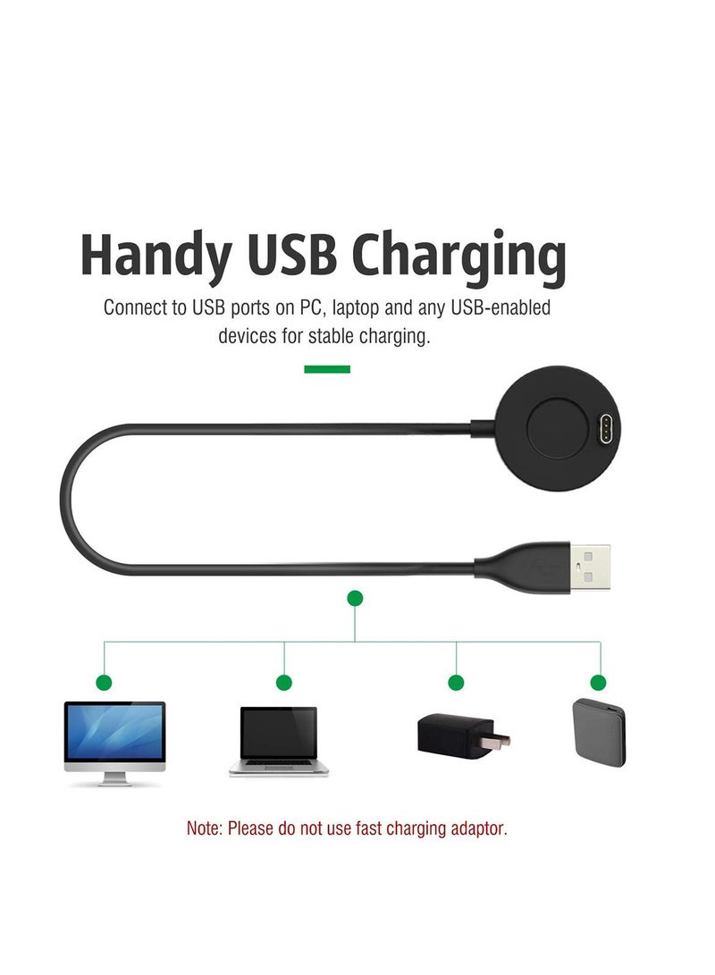 SYOSI Replacement for Charger Cable, USB Charging Station Dock with Data Sync Compatible for Garmin Vivoactive 3/Fenix 5 5S 5X/6 6S 6X Smart Watch - Image 3