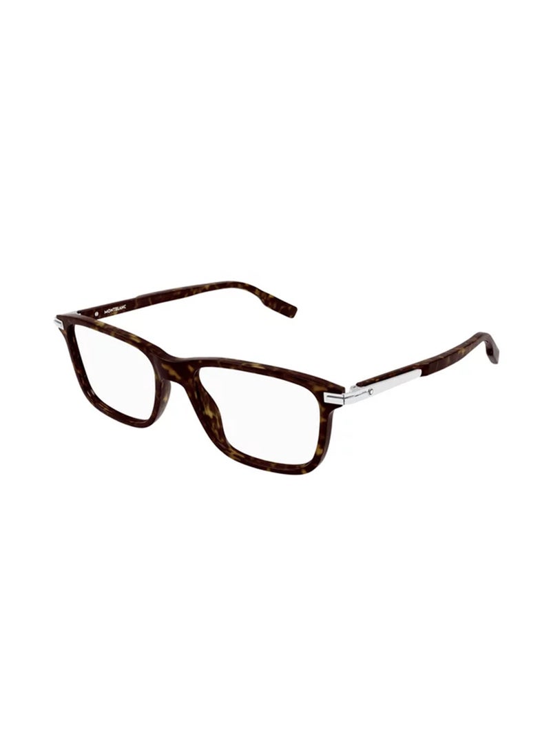 MONTBLANC إطار نظارة طبية مربع للرجال - MB0277O 002 52 - مقاس العدسة: 52 ملم  - Image 1