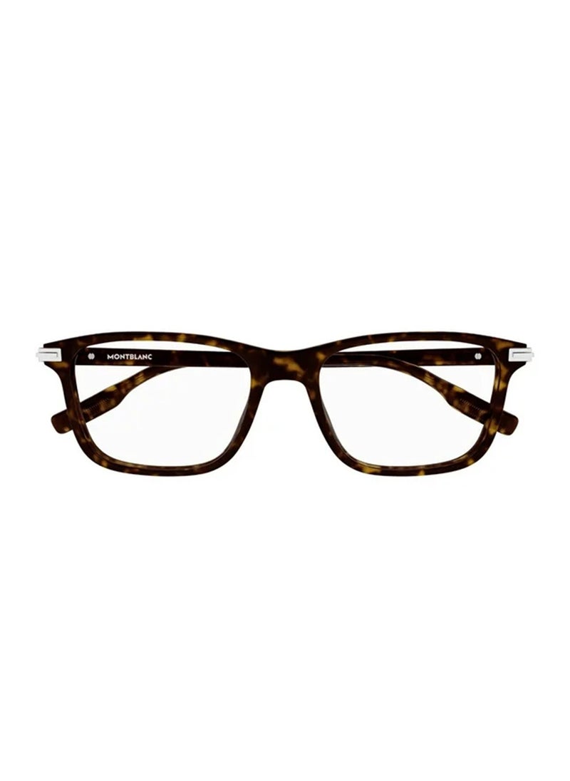 MONTBLANC إطار نظارة طبية مربع للرجال - MB0277O 002 52 - مقاس العدسة: 52 ملم  - Image 3