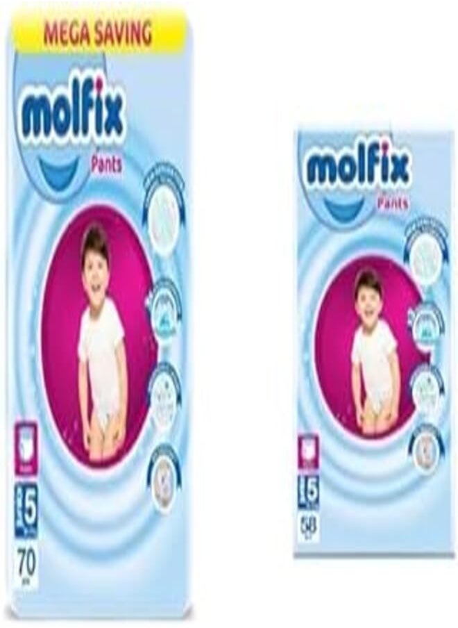 Super Saver Molfix Bundle - Pants Diapers - Junior Size 5-128 Pieces - pzsku/Z7CB0E2CA844D1A8D0C37Z/45/_/1717613460/0b72bbae-ed54-4f1f-9d61-5c9a7c7b7cf0