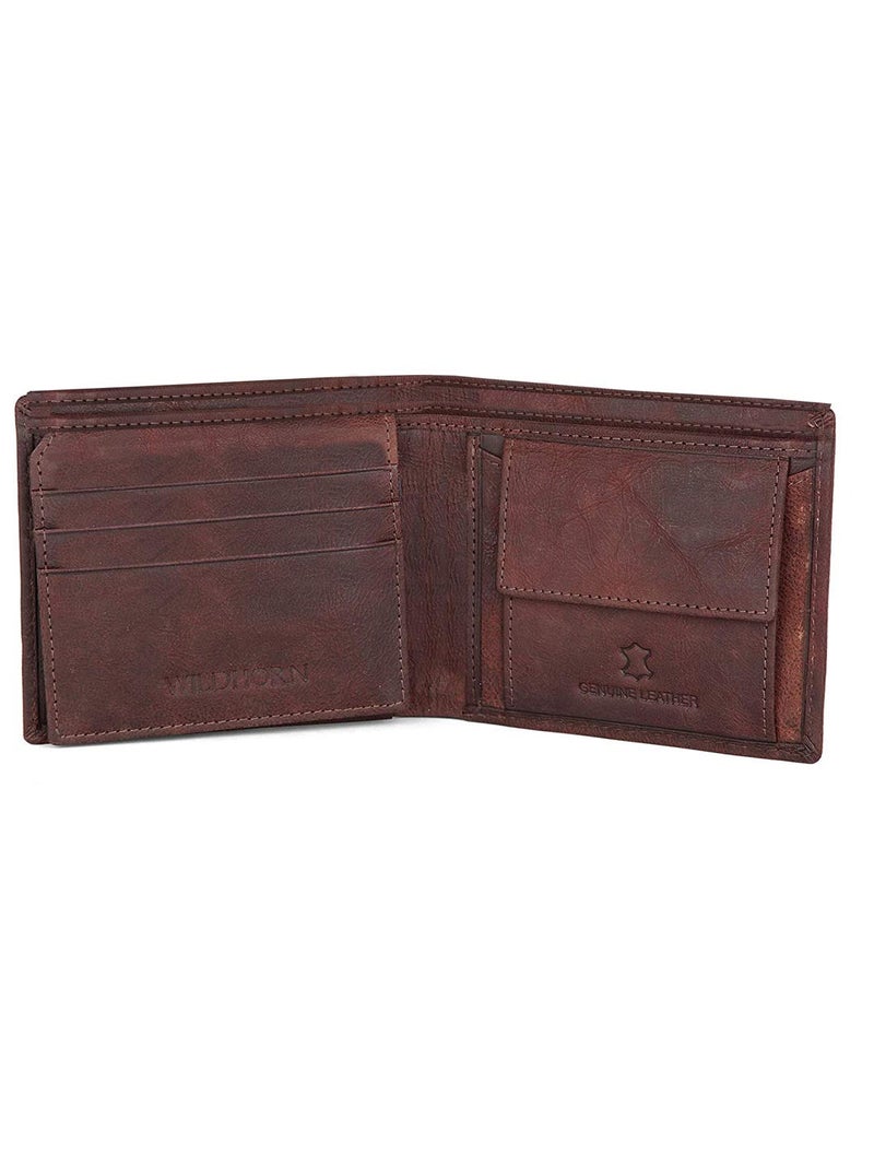 WildHorn Gift Hamper for Men I Leather Wallet, Keychain & Pen Combo Gift Set I Gift for Friend, Boyfriend,Husband,Father, Son etc - Image 3