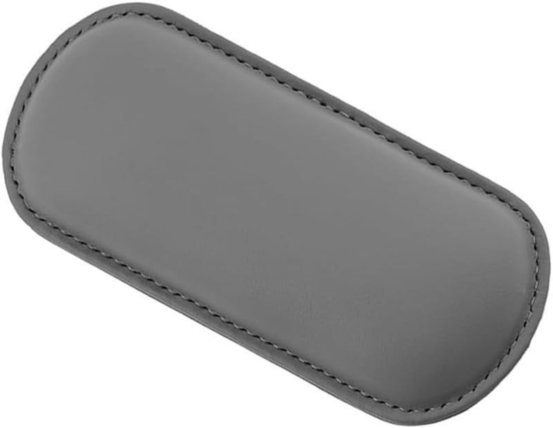 Alieemo Car Knee Cushion Pad, Leather Memory Foam Vehicle Door Armrest Pillow for Leg Elbow, Comfort Auto Interior Center Console Thigh Support Mat Accessories, Universal for Most Cars (Gray) - Image 1