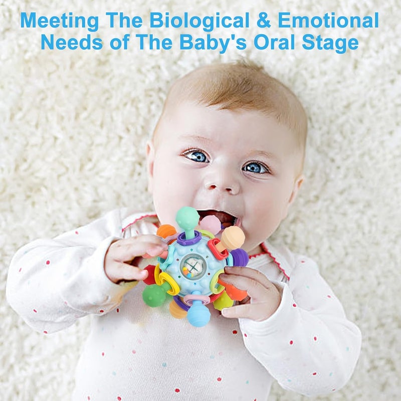 TOHIBEE Baby Montessori Sensory Toys for 06 612 Months Baby Teether Teething Toys for Babies 0 3 6 9 12 18 Months Newborn Infant Learning Developmental Toys Gifts for 1 2 Year Old Boys Girls - Image 3
