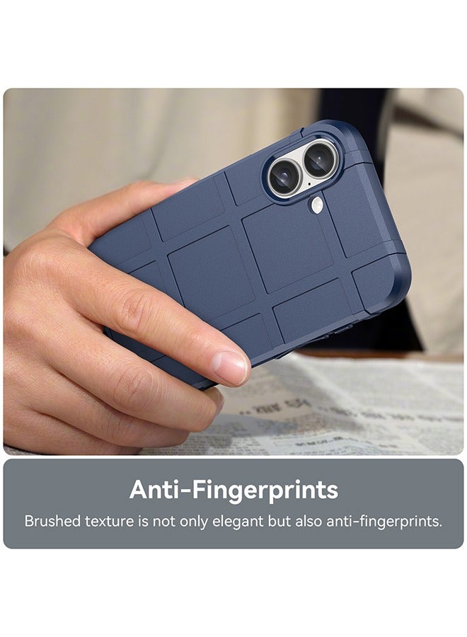 أوشن متوافق مع اي فون 16 بالإضافة إلى حالة الهاتف المحمول ، الجيش الصف دائم قوي الغطاء الخلفي ، المضادة للسقوط ، ومكافحة الصفر ، وارتداء مقاومة ، رقيقة جدا لينة تبو صدمة حماية الأكمام ، اي فون 16 بالإضافة إلى ذلك ، الأزرق - Image 4