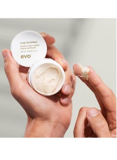 EVO EVO Crop Strutters Construction Cream - Medium Hold Smoothing Hair Cream - Supports and Provides Definition with Medium Shine  - Image 2