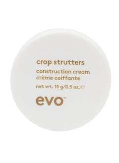 EVO EVO Crop Strutters Construction Cream - Medium Hold Smoothing Hair Cream - Supports and Provides Definition with Medium Shine  - Image 1