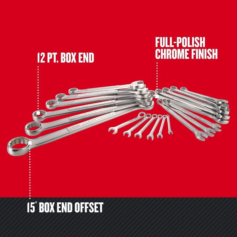 CRAFTSMAN 20-Piece Metric Wrench Set - Image 3