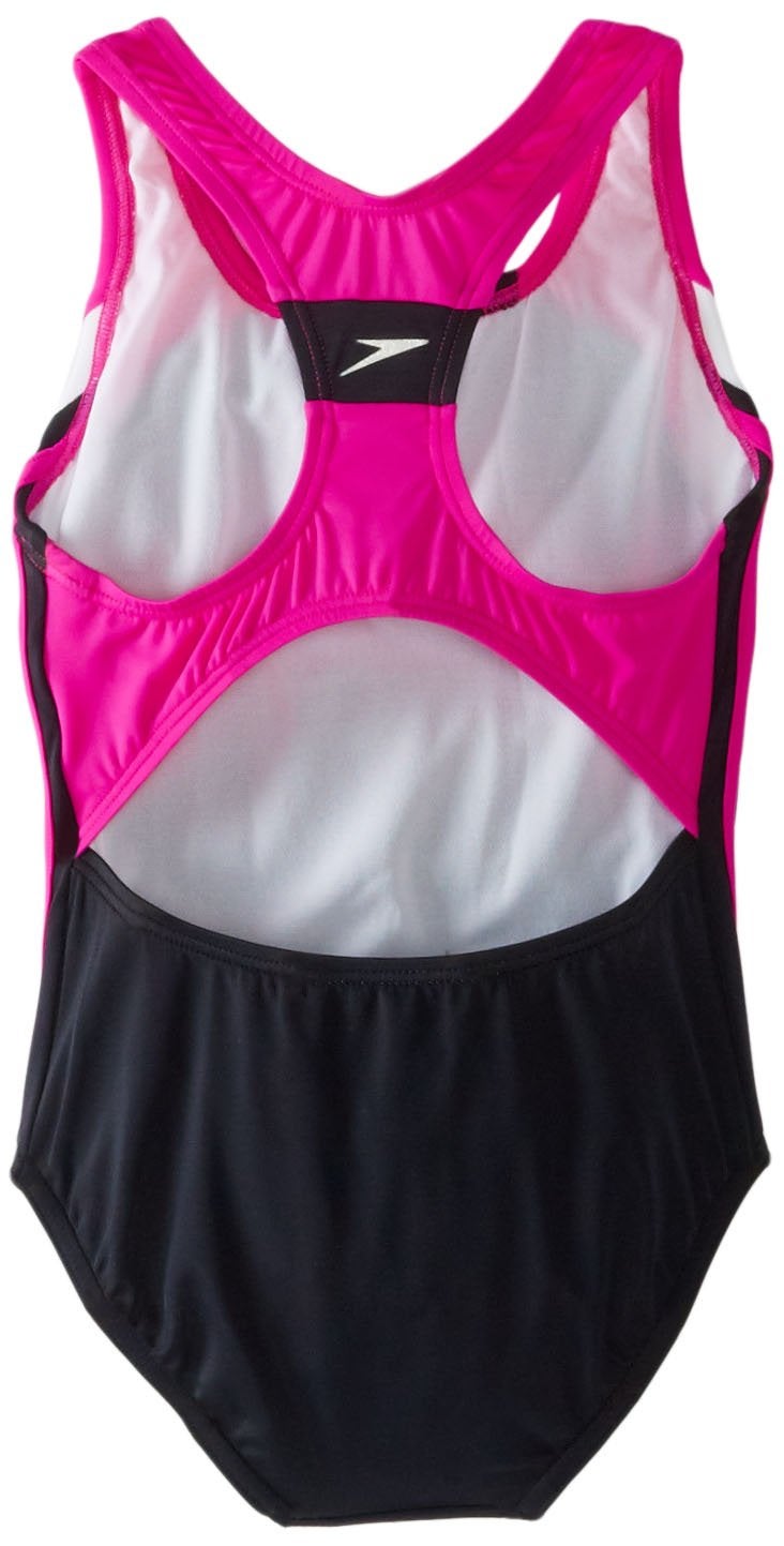 Speedo Girl's Swimsuit One Piece Infinity Splice Thick Strap - Image 4