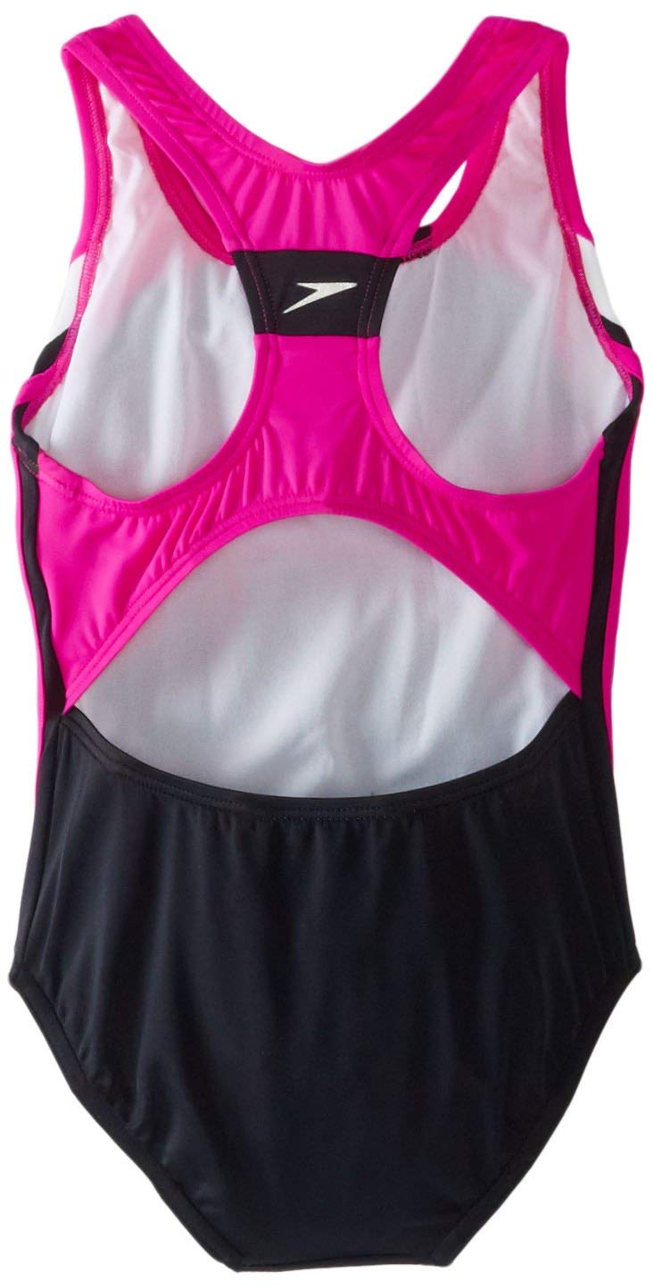 Speedo Girl's Swimsuit One Piece Infinity Splice Thick Strap - Image 2