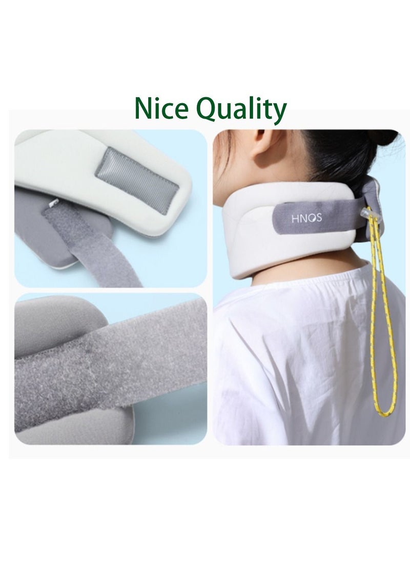 Hnos - Cervical Vertebra Relief Neck Support Brace White   Soft Collar Comfortable for long time use Suitable for Adults 46cm Perimeter - Image 1