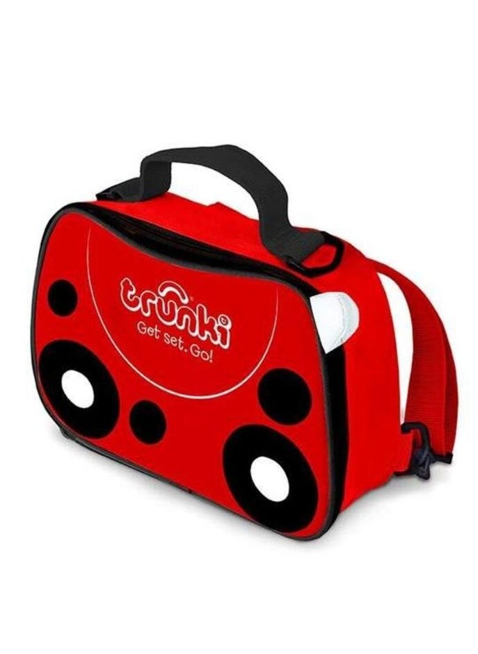 trunki - 2 in 1 Lunch Bag Backpack - Red - Image 1
