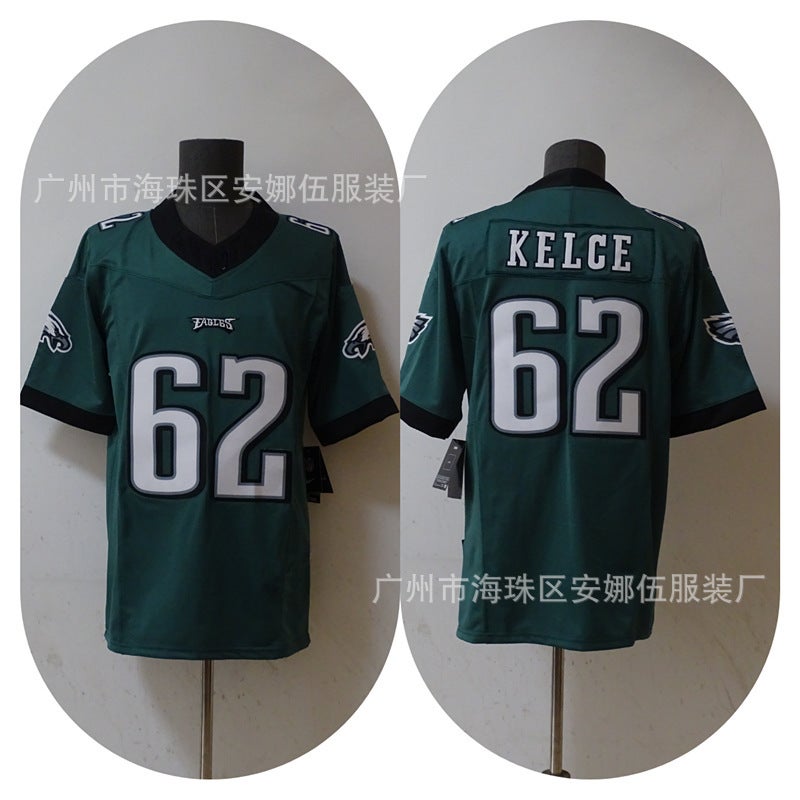 2023 New Legendary Generation 3 Eagles American Football Jersey Embroidered T-Shirt