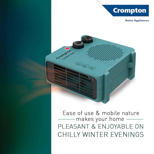Crompton COMFORT NEO Room Heater, 2000W heat convector,Adjustable thermostast over heat protection shock proof body. - Image 5