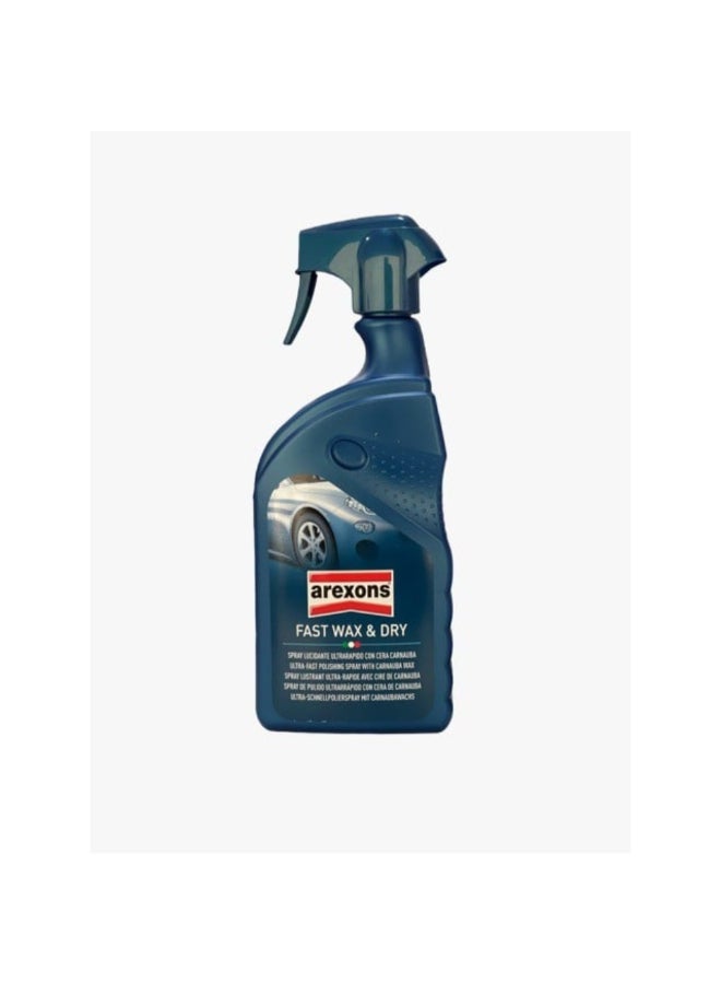 Fast Wax and Dry Polishing Carnauba Car Wax Spray 750 ml 8119