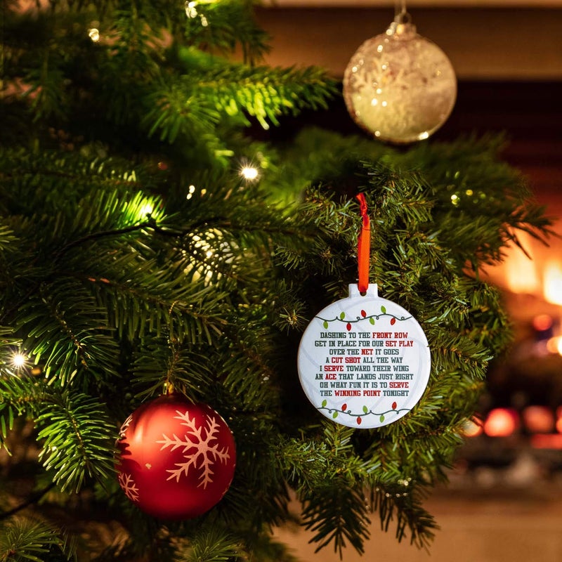 تشاك توك سبورتس Chalktalksports الكرة الطائرة الدائرية زخرفة السيراميك | جلجل على طول الطريق - Image 2