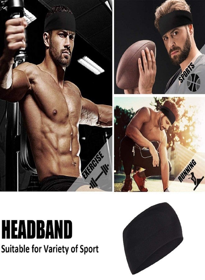 BISMAADH Mens Headband - Guys Sweatband & Sports Headband for Running, Crossfit, Working Out and Dominating Your Competition - Performance Stretch & Moisture Wicking - Image 5