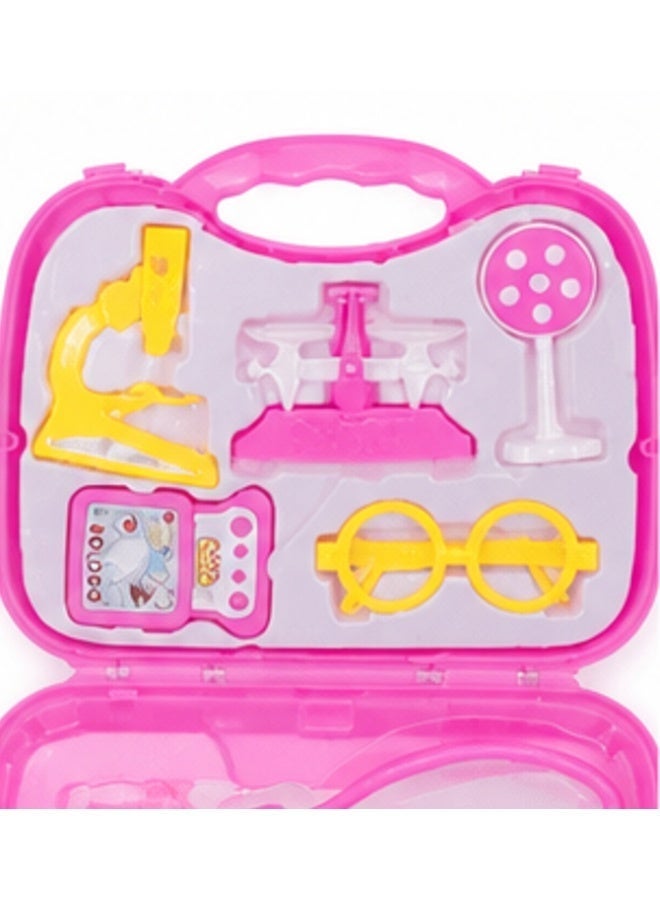 TOY GARDEN Doctor Brief Case Set – Big and Small Pretend Play Doctor Toys Kit with 9 Accessories, Educational Role Play Set for Kids, High Quality Plastic Medical Toy Set - Image 4