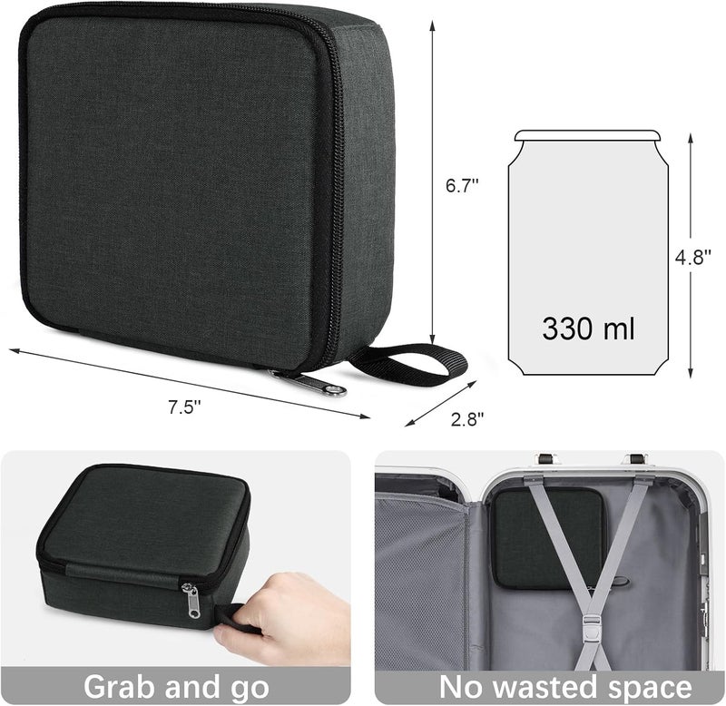 Bukere Travel Sunglasses Organizer Case, Adjustable Slot For Multiple Pairs, Portable Eyeglasses Storage Box for Men Women - Image 4
