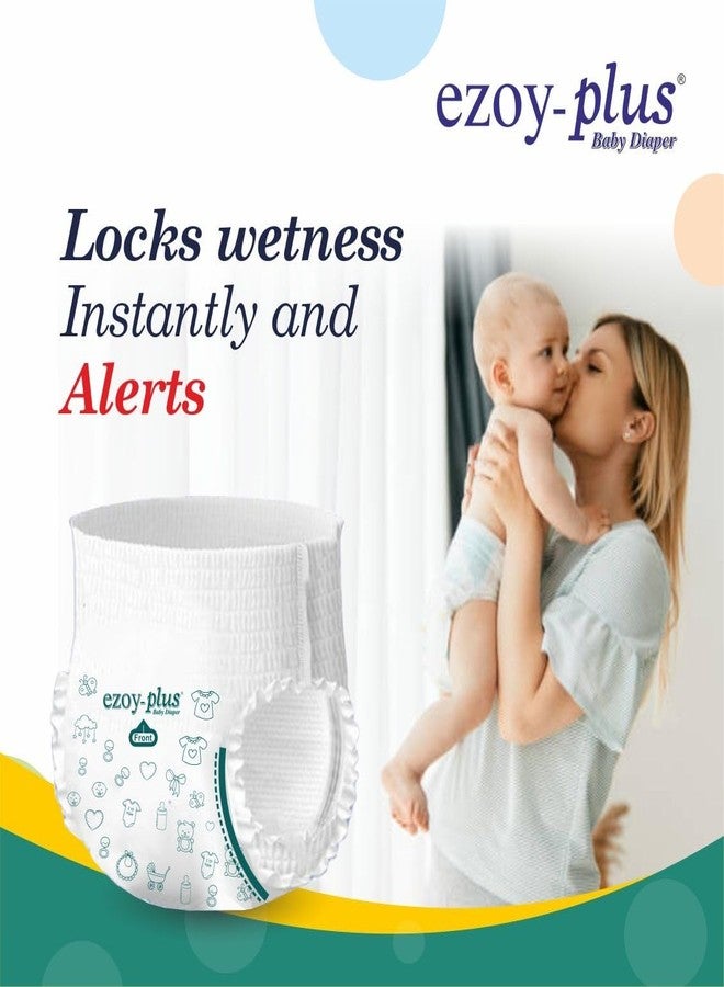 Ezoyplus Extra Soft Baby Diaper Large Size Super jumbo Pack | Comfortable Fit & Leak Protection (L, 62, count) - Image 3