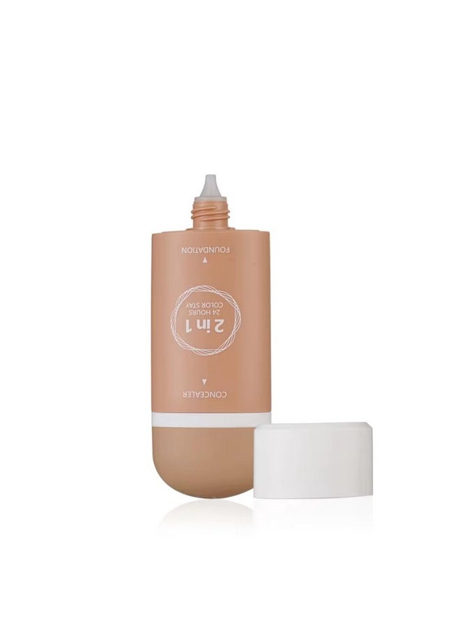 Me Now 2 In 1 Makeup Liquid Foundation & Liquid Concealer  - Image 4
