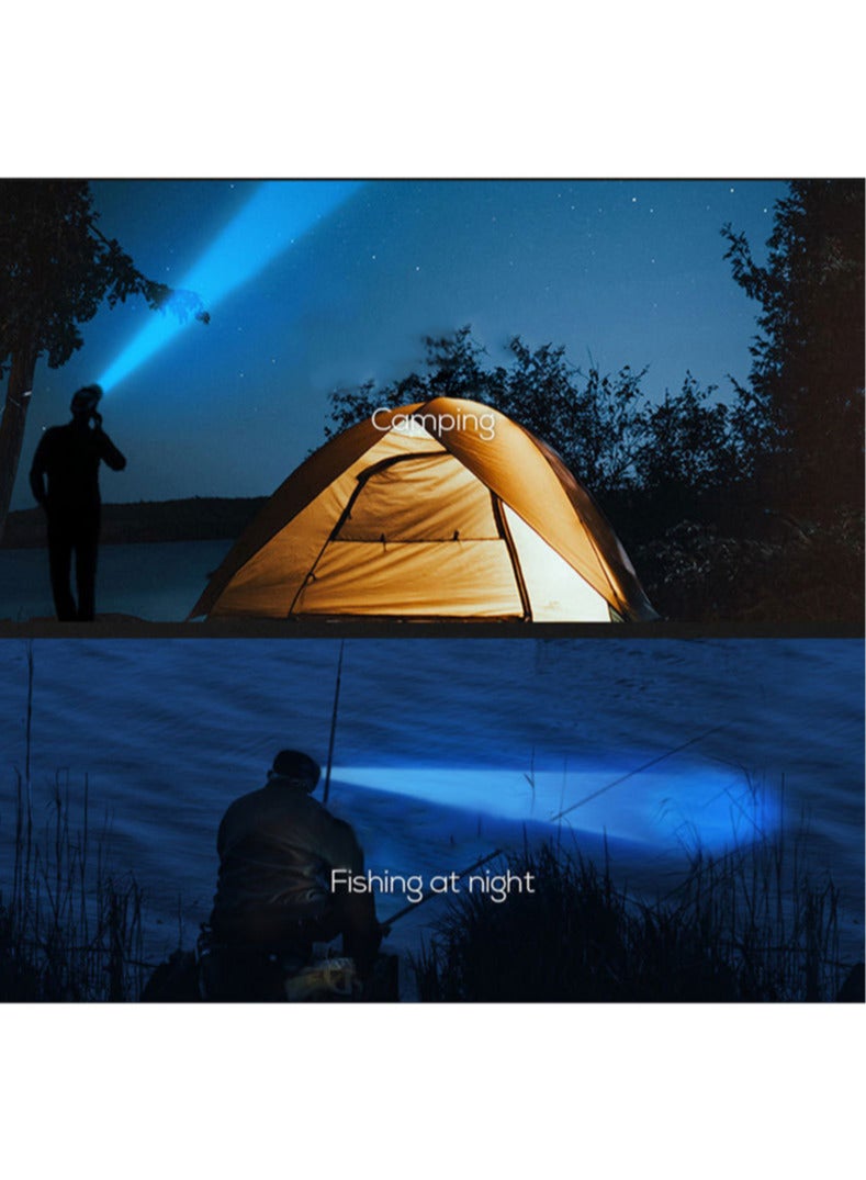 MissTiara LED Camping and Hiking Headlamp with Rechargeable Battery and DC Charger - Image 4