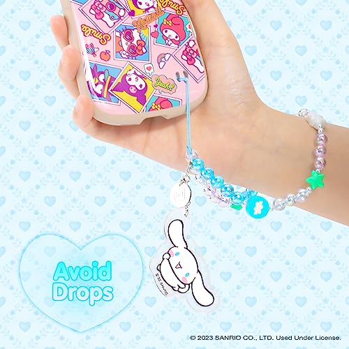 iFace Hello Kitty and Friends Beaded Wristlet Universal Phone Charm Strap - Cute Wrist Chain Lanyard Aesthetic Decor Strap for Cell Phone Camera Keys AirPods Keychains – Cinnamoroll - Image 4