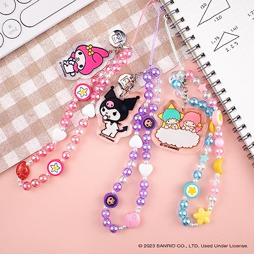 iFace Hello Kitty and Friends Beaded Wristlet Universal Phone Charm Strap - Cute Wrist Chain Lanyard Aesthetic Decor Strap for Cell Phone Camera Keys AirPods Keychains – Cinnamoroll - Image 5