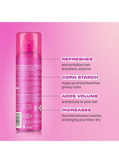 Lee Stafford Dry Shampoo | Original Dry Shampoo, No Rinse, Refresh Hair Between Washes, 200Ml  - Image 3