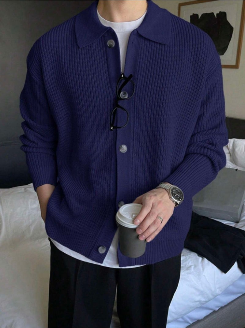Cool Tarz Cool Style Button Detailed Regular Fit Cardigan  - Image 2