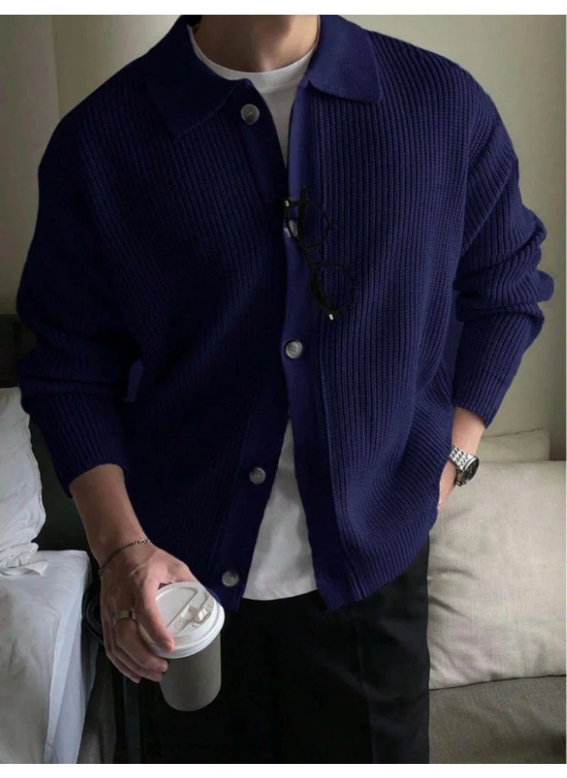 Cool Tarz Cool Style Button Detailed Regular Fit Cardigan