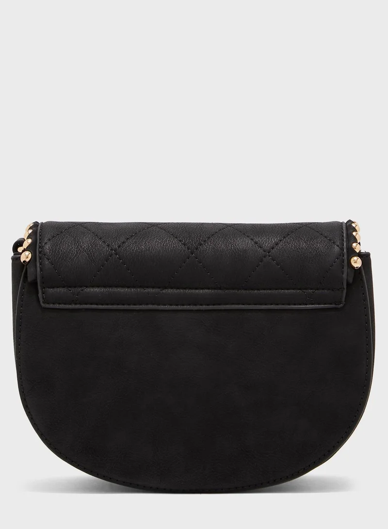 Le Confort Solid Design Sling Crossbody