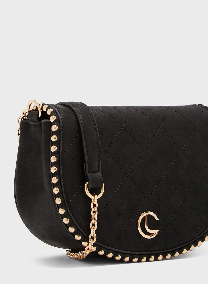 Le Confort Solid Design Sling Crossbody