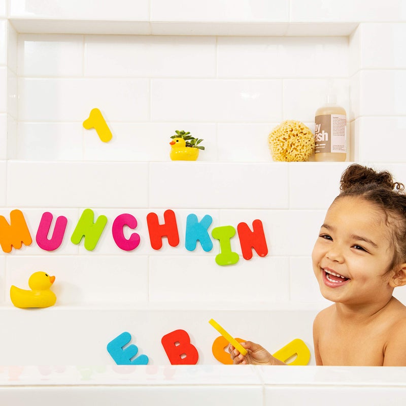 Munchkin® Learn™ Bath Letters and Numbers 36pc Toddler Bath Toy - Image 4