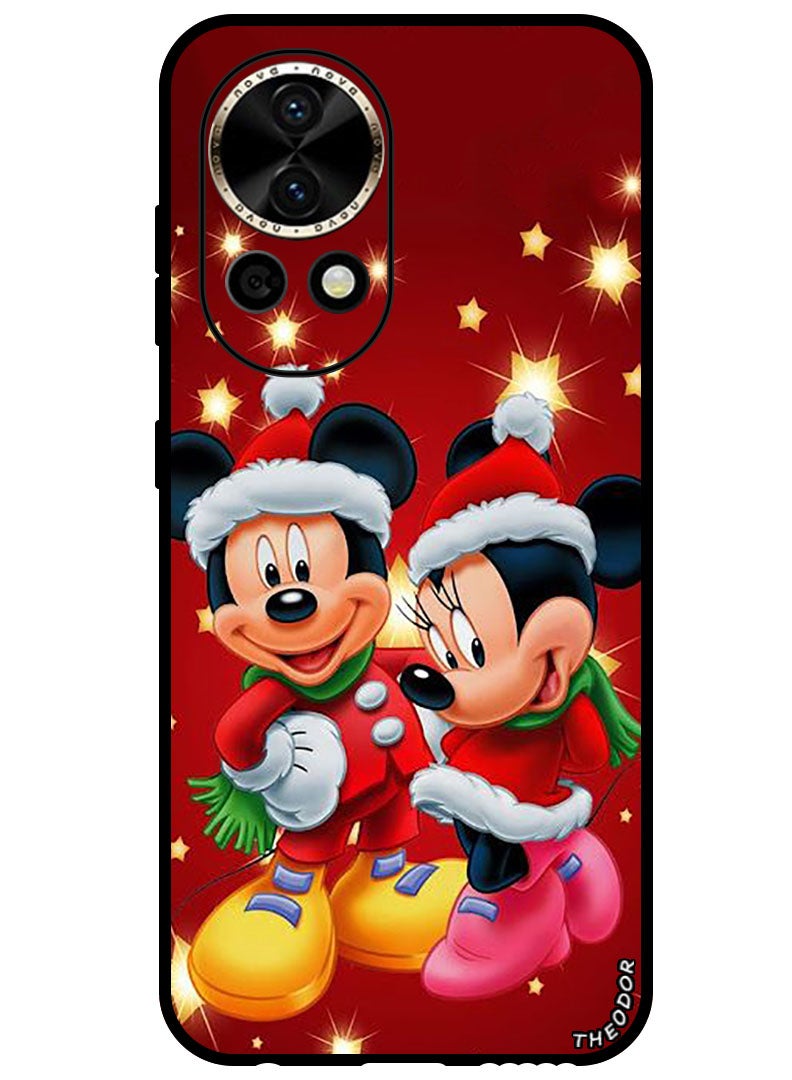 Theodor Protective Case Anti Scratch Shock Proof Bumper Cover For Huawei Nova 12 Mickey Mouse - Image 1