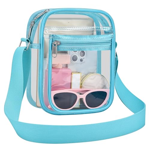 USPECLARE Clear Purse for Stadium Events Clear Messenger Bag for Men and Women - Image 1