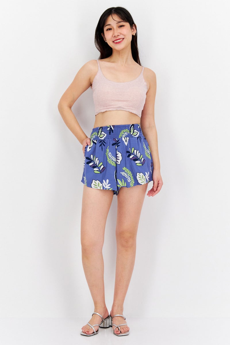 Etam Women Regular Fit Allover Printed Shorts, Multicolor - Image 2