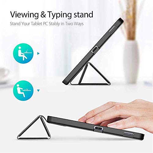 ProElite Smart Flip case Cover for Samsung Galaxy Tab S6 Lite 10.4 Inch 2024 SM-P610/P615 with S Pen Holder (Also Supports S Pen Magnetic Attachment), Black - Image 4