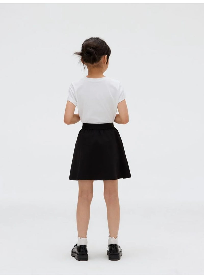 Calvin Klein Jeans Logo Flare Skirt - Image 5