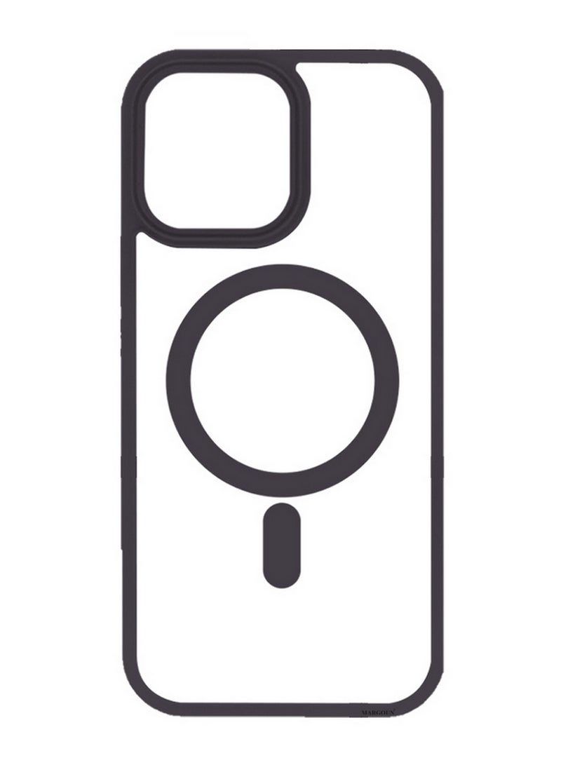 CATANES Magnetic Slim Protective Case for iPhone 15 Pro - with Wireless Charging Support - Grey - Image 2