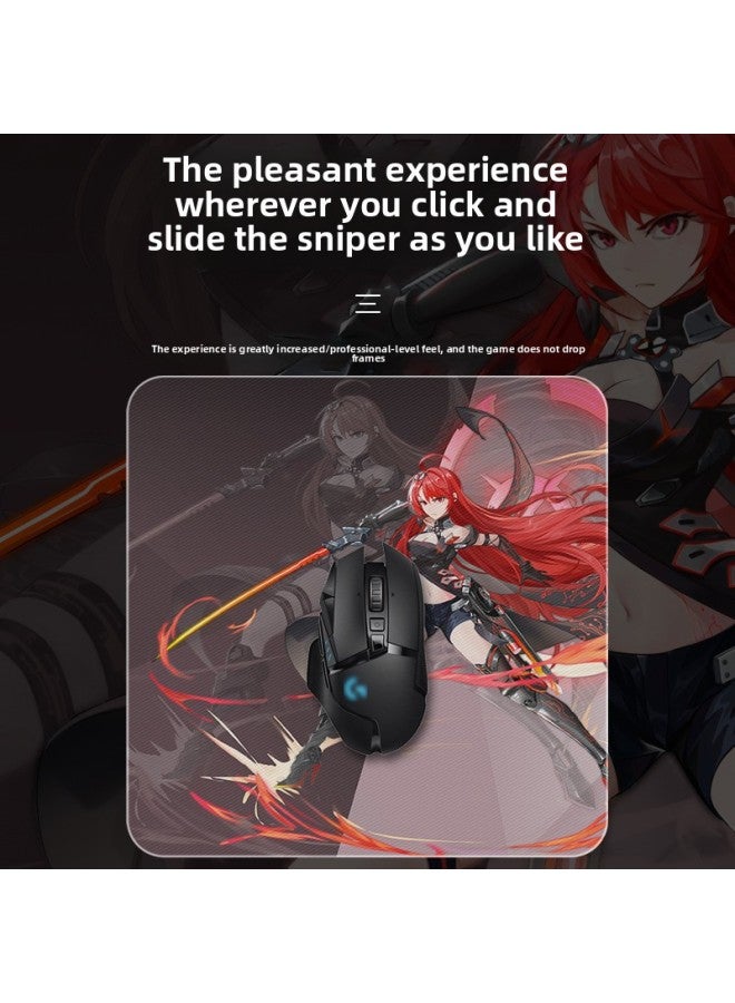 Frosted Transparent Tempered Glass Mouse Pad Electric Competition Glass FPS Player Competition Special Map Mouse Pad Wholesale-Color:450*400*3.2-Pattern:KJ-1003  - Image 4